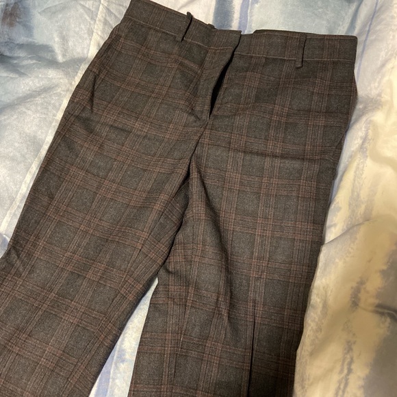 Sandro plaid wool trousers - Picture 1 of 2